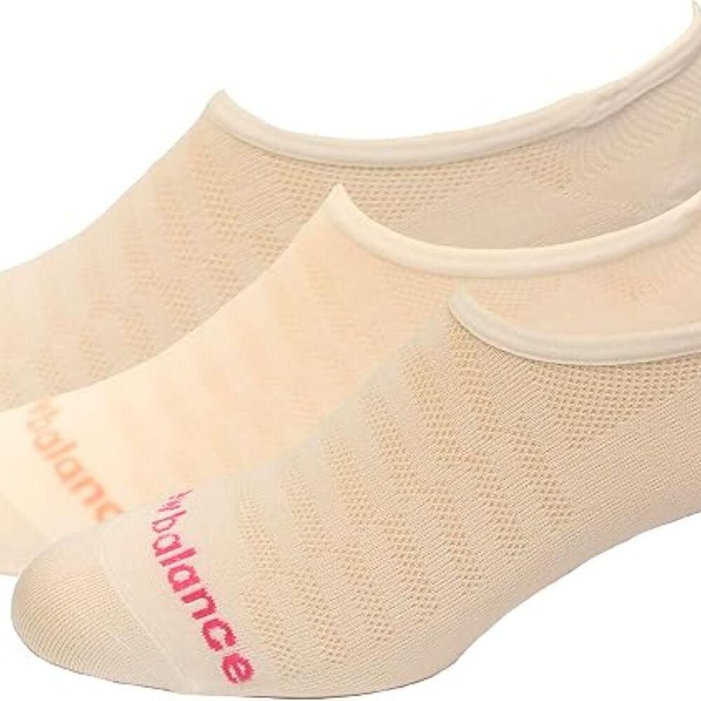 New-balance Women's Cream and Tan Socks